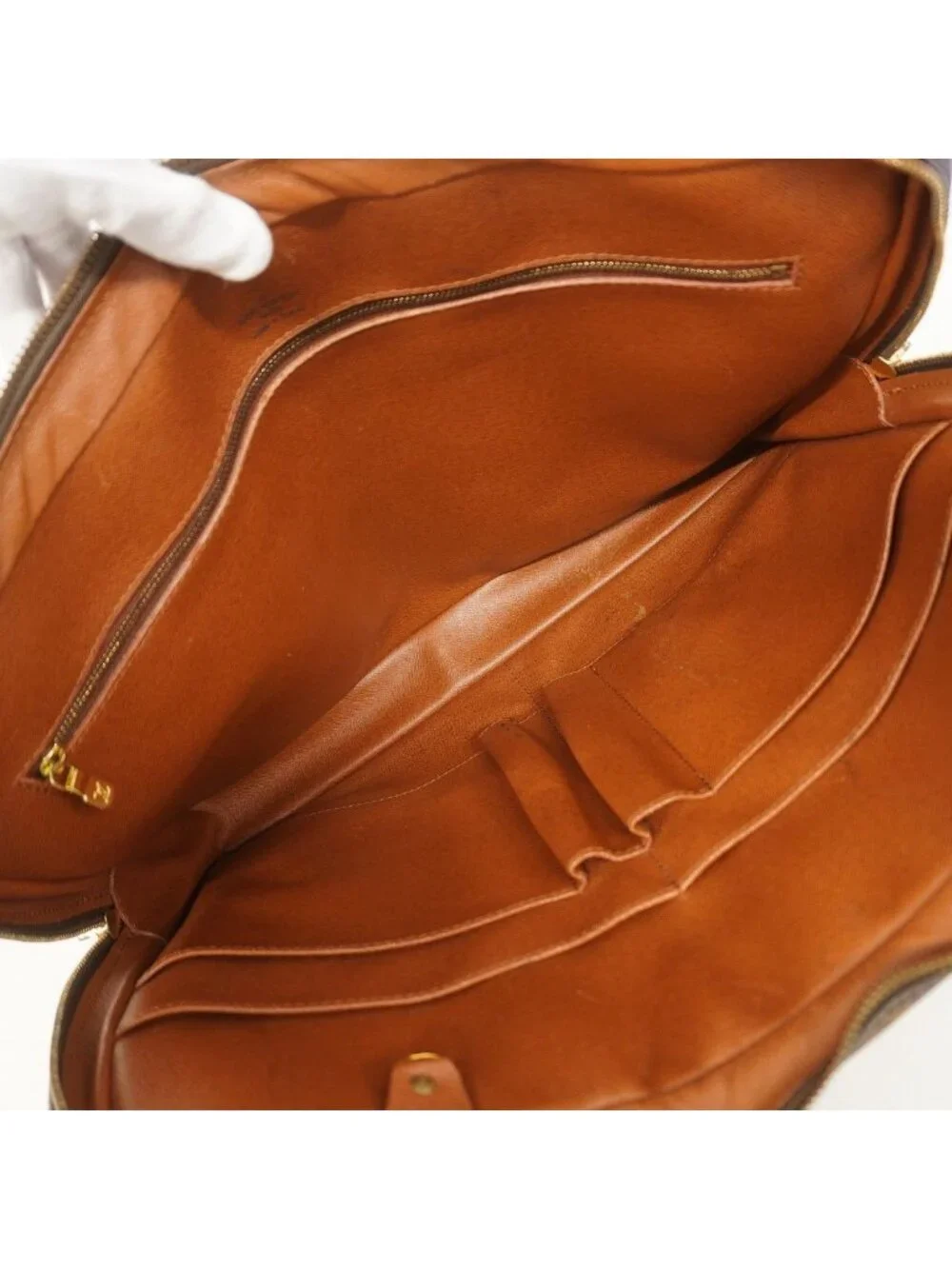 Louis Vuitton Business Bag Monogram Lute Documentary Voyage Brown